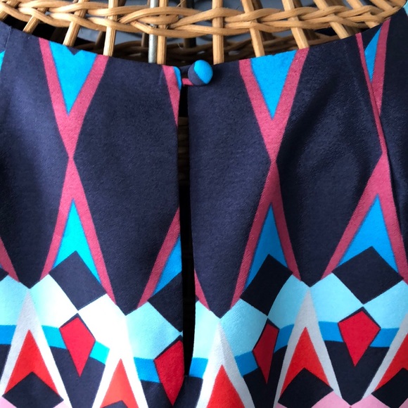 J Crew Print Dress 4 - Picture 3 of 4